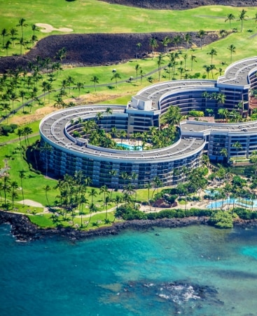 Aerial View of Ocean Tower